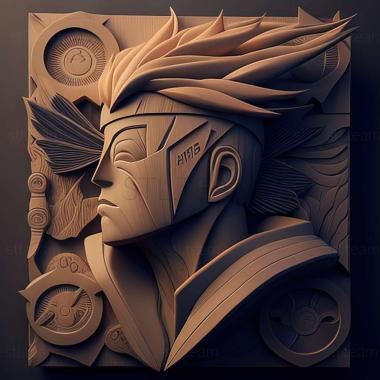 3D model Anko Mitarashi FROM NARUTO (STL)